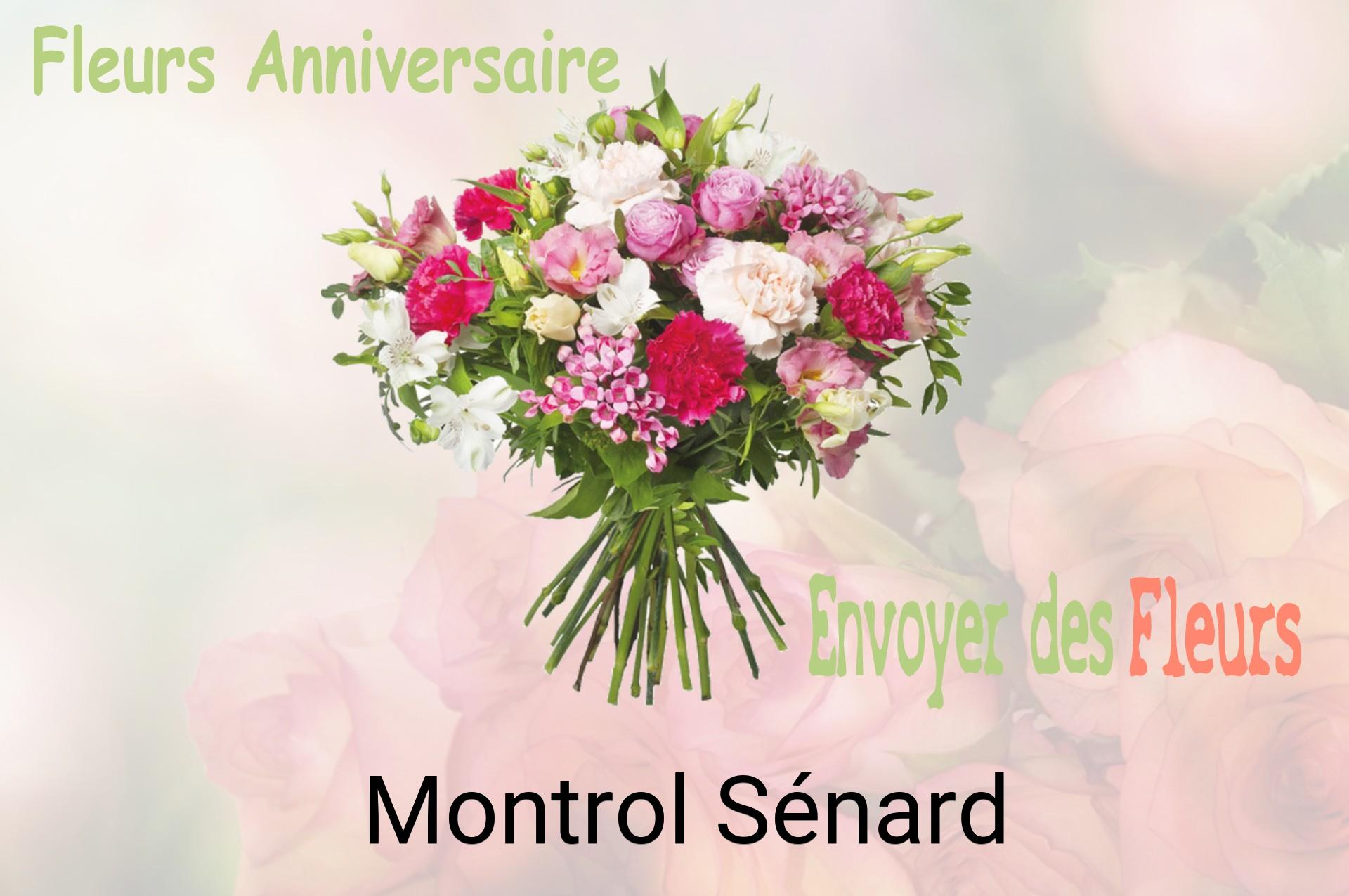 Bouquet de fleurs d’anniversaire livré à Montrol-Sénard