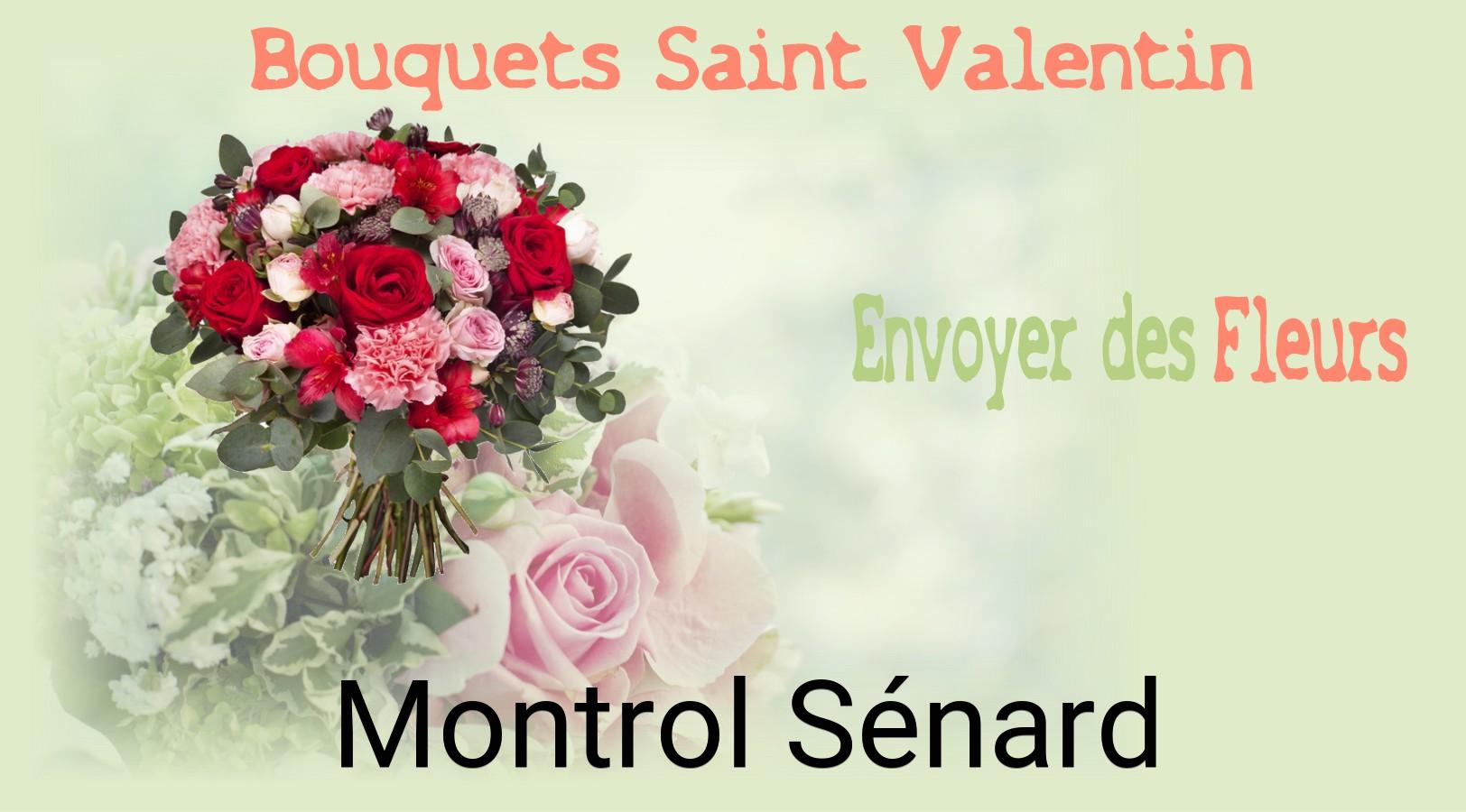 Roses de Saint-Valentin livrées à Montrol-Sénard